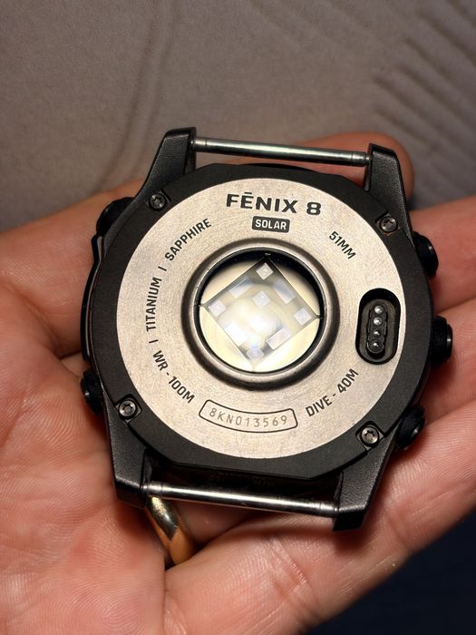 Garmin Fenix 8 Solar Sapphire, 51mm