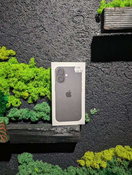 iPhone 16 128gb Black Neverlocked/Fact+Garantie