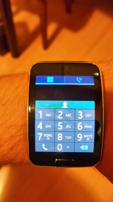 Smart watch AMOLED curved Samsung Gear S/ SM-R750 - SIM card slot