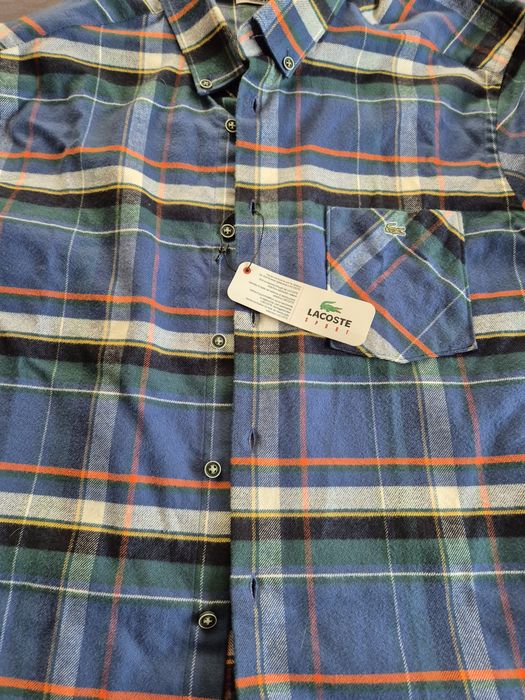 Продавам мъжка зимна риза LACOSTE