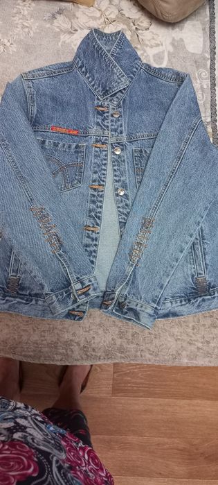 Джинсовая куртка 48-50 размео