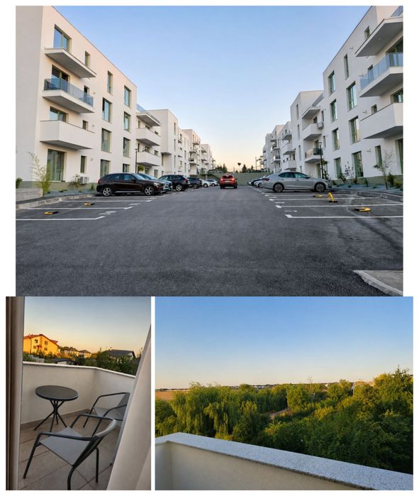 Închiere apartament premium cu 2 camere, vedere deschisă și parcare | City Nord Tunari | Direct proprietar