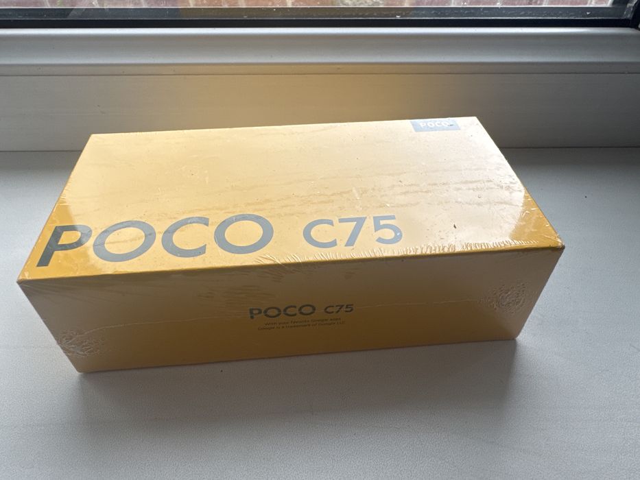 POCO C75 новая запечатанная