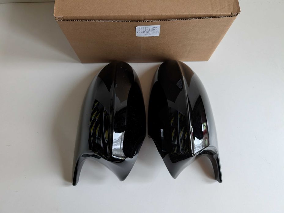Капаци огледала BMW Е90 2005-2008 черни БМВ