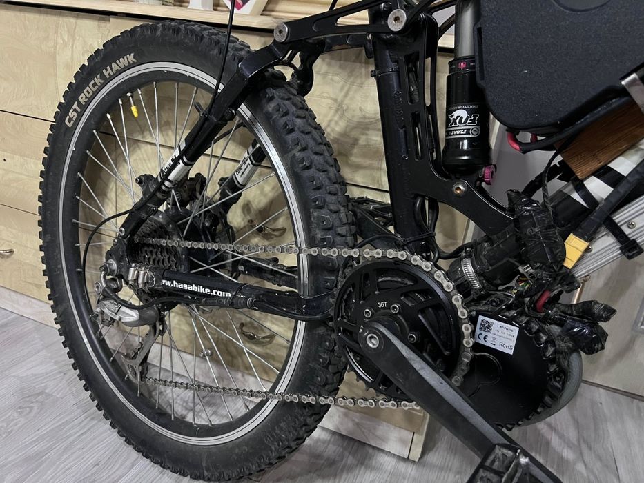 Электровелосипед горный e-bike