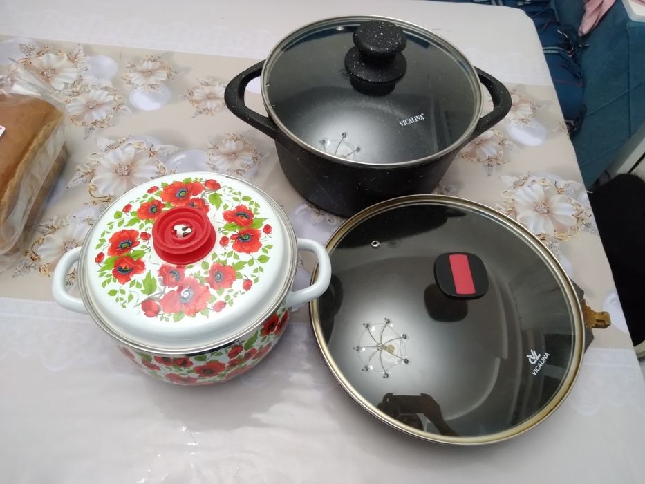 Продам посуды и казан 5л