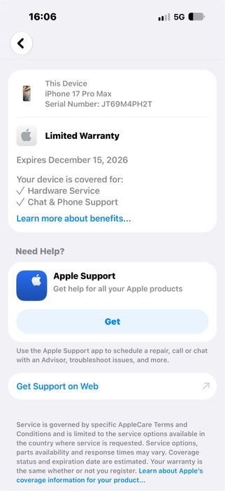 Iphone 17 pro max 256