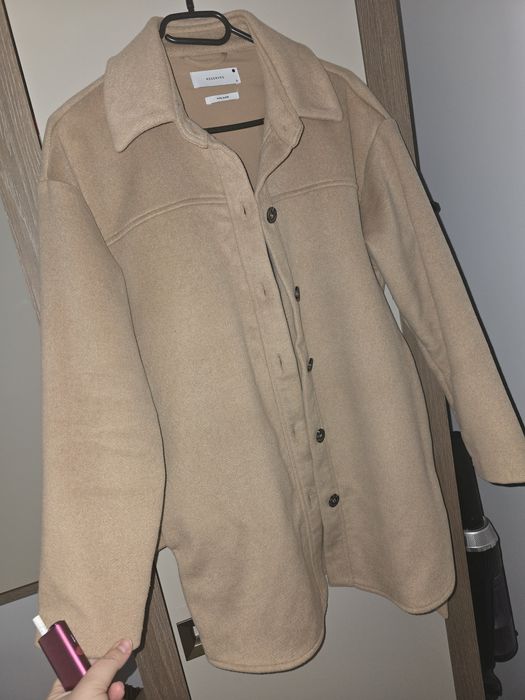 Palton dama de culoare crem