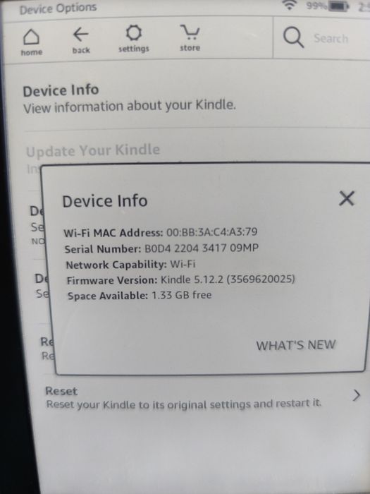 Kindle Paperwhite 2 - 2013г