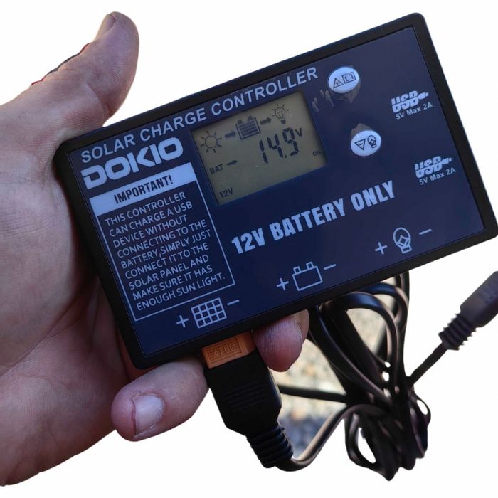 Преносим соларен панел DOKIO – надеждна енергия навсякъде