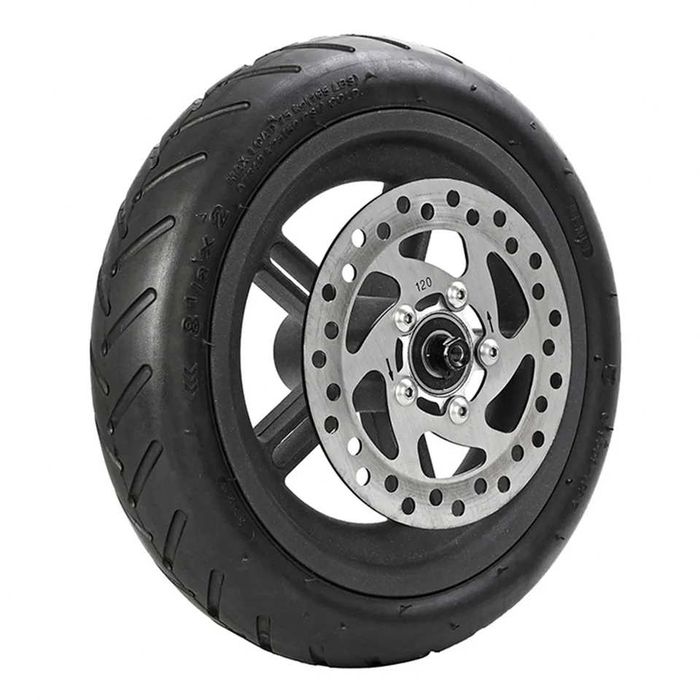 Roata spate trotineta Xiaomi M365 1S Pro cauciuc + camera + disc frana