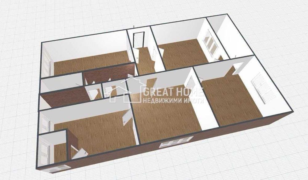 Продава се Четиристаен апартамент в Търговище, Център - 110 кв.м за 556 €/кв.м - Снимка #6