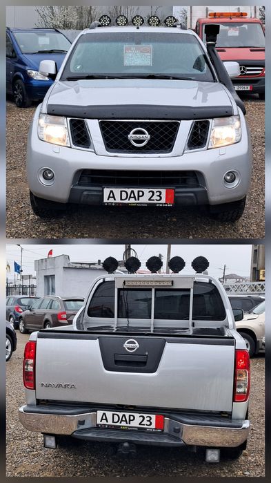 Nissan Navara 2.5 DIESEL 190 cp EURO 5 cutie AUTOMATĂ 4X4 REDUCTOR mic/MARE BLOCABIL an 11.2013