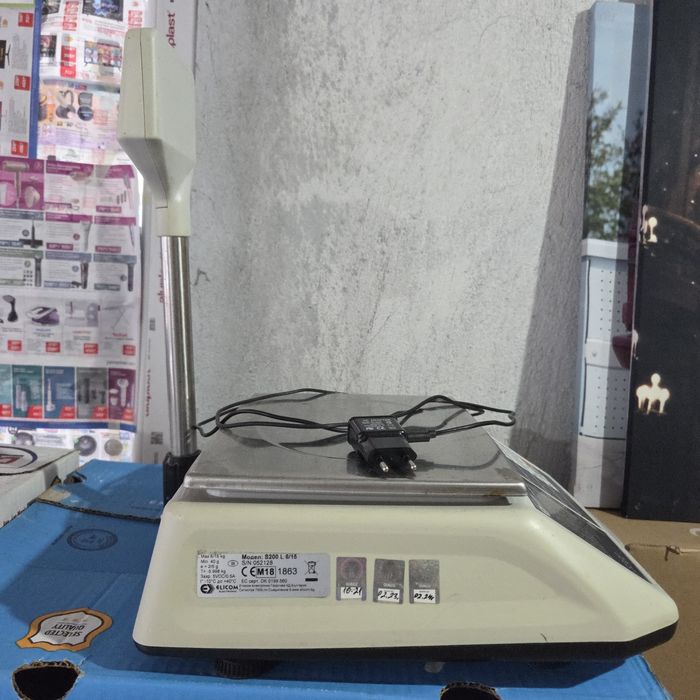 Кантар везна и касов апарат