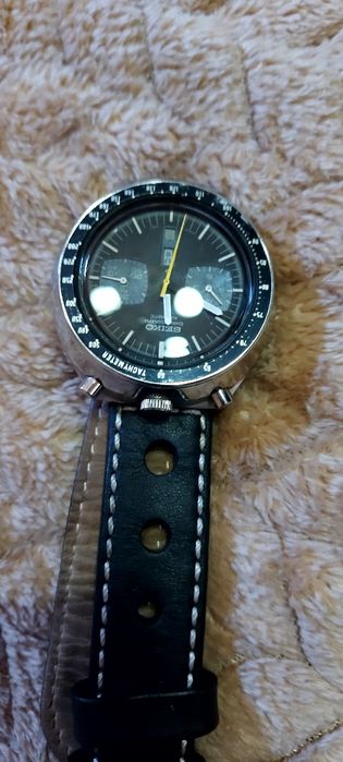 Ceas seiko bulhead,automatic cronograf