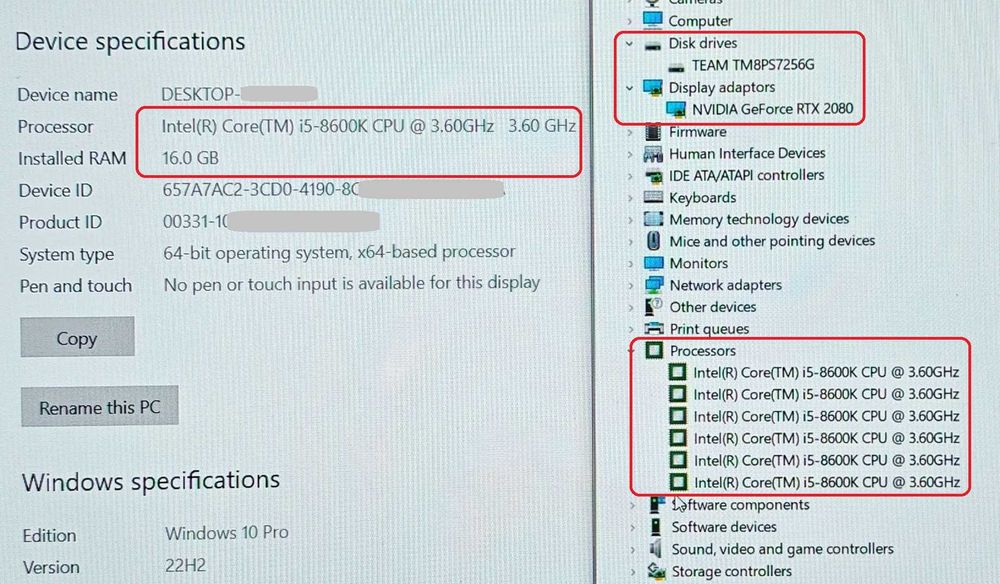 RTX 2080 8GB/Core i5-8600K/16GB RAM/512G SSD/17.3 G-SYNC/PC Specialist