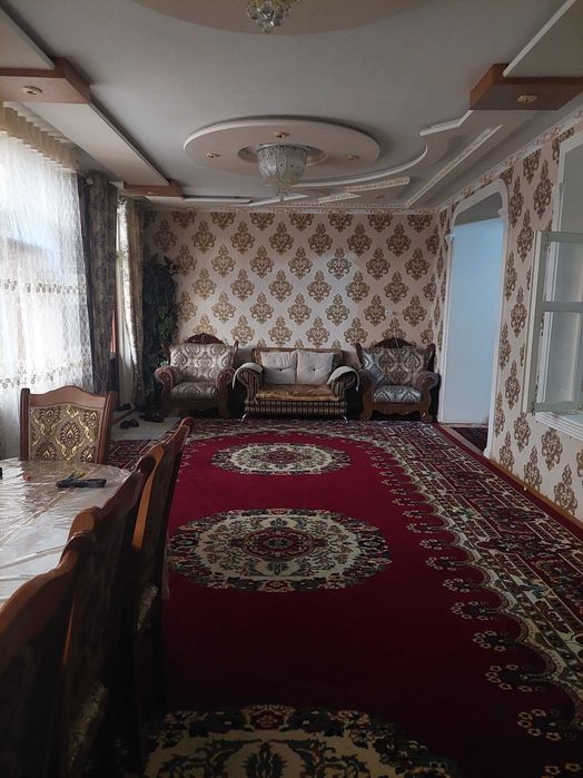 Дом участок на земле.