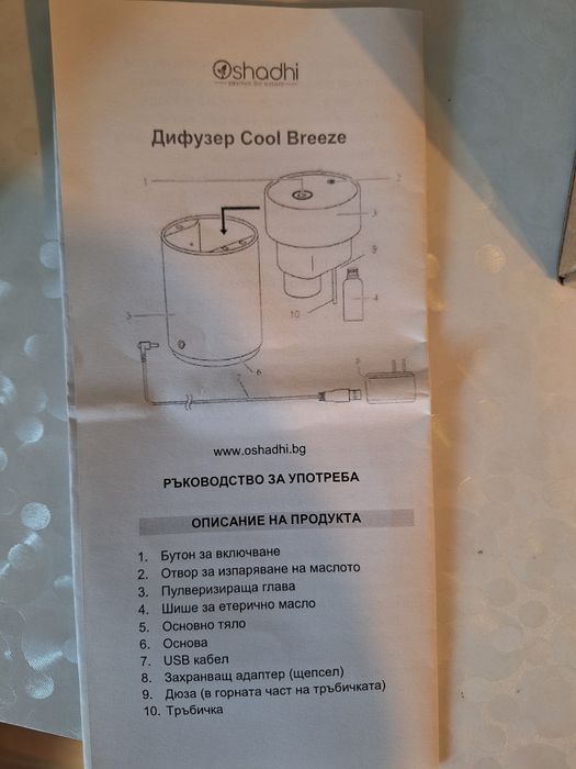 Дифузер за ароматерапия