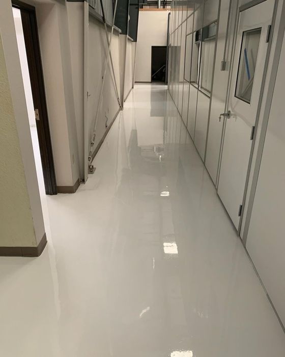 Эпоксидный наливной пол ПОД КЛЮЧ