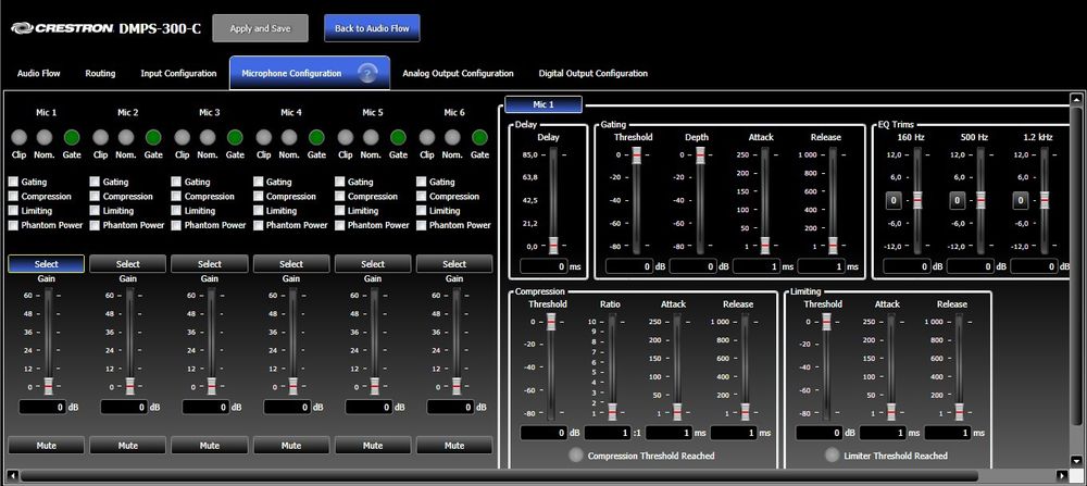 Crestron DMPS300 + 2 DM-RMC-SCALER-C