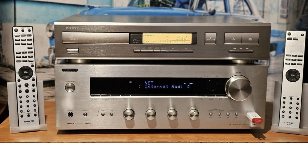 USB Internet amplificator statie receiver Onkyo TX 8050 sau cd C 100