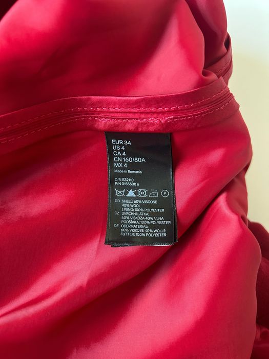 Rochie stofă lână Maison Martin Margiela X H&M