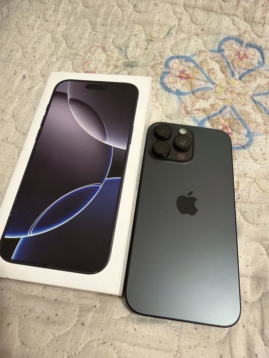 Iphone 16 max 256 продается в идеал состоянии! Без царапин и сколов
