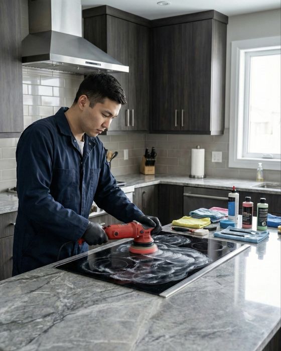 Полировка варочных плит