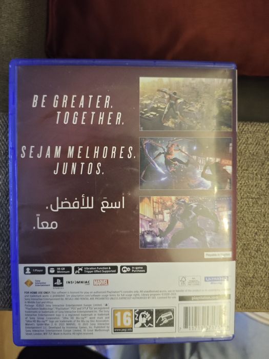 Spider man 2 диск на пс 5