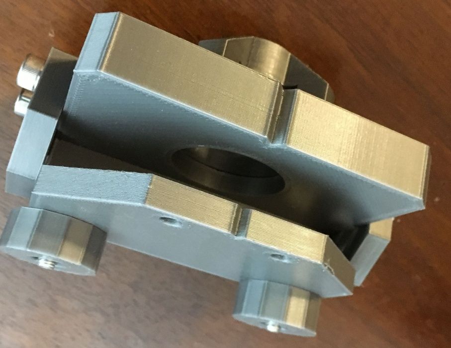 Sablon mobila din plastic dur gri pentru balamale 35mm model 2.0