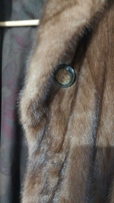 Palton de blana naturala 2 bucati