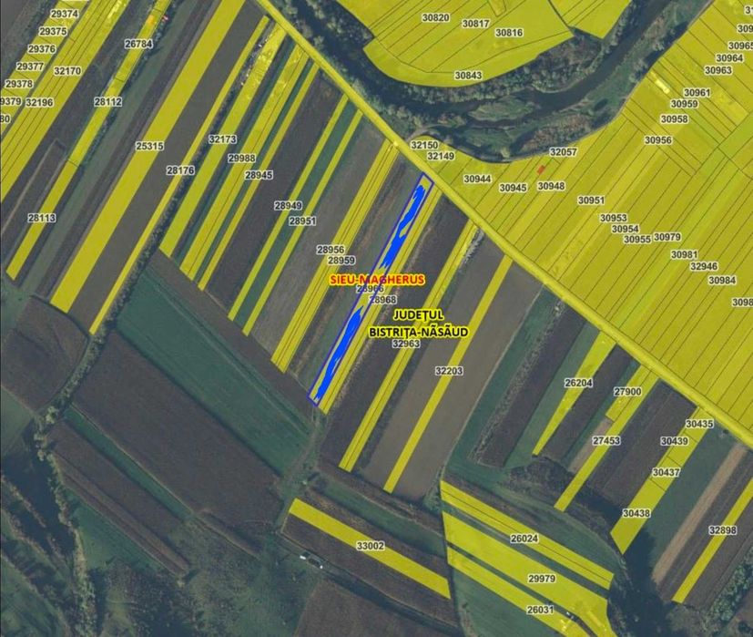 Vand doua terenuri in Sieu Magherus/Arcalia, cu toate actele in regula (CF)
