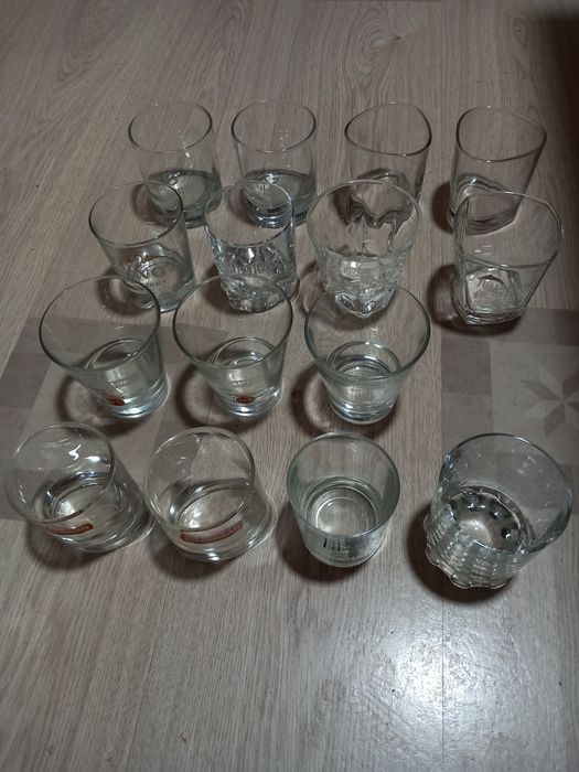 Стъклени чаши за водка и уиски