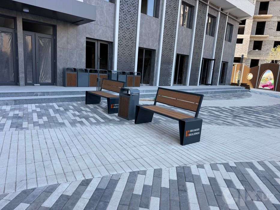 Скамейка со спинкой