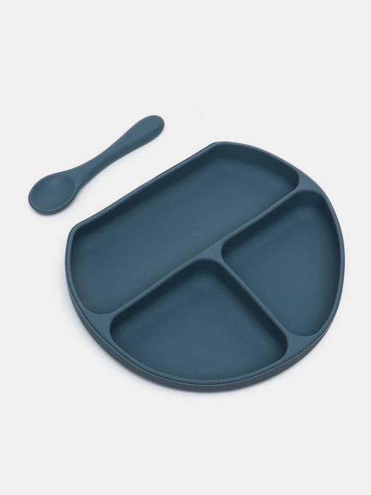 Набор детской посуды для кормления (силикон) | Bolalar ovqat idishlari