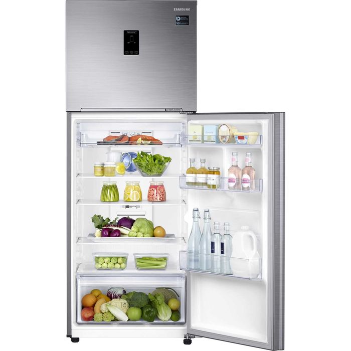 Frigider cu doua usi Samsung RT38K553PS9/EO, 384 l, Full NoFrost, Twin Cooling Plus