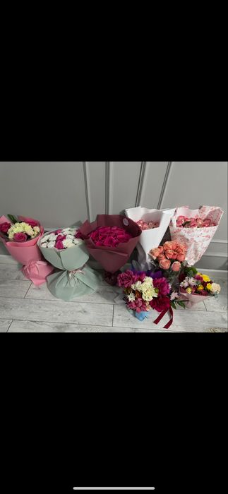 Букеты свежые продам