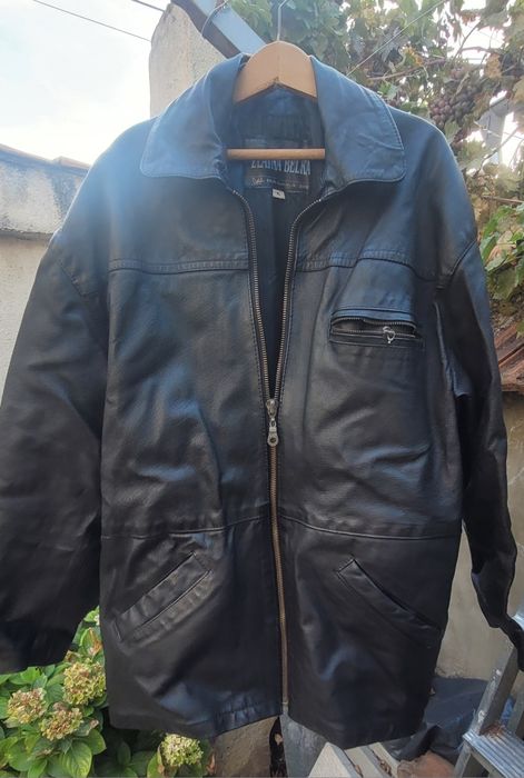 Мъжко кожено яке (телешки бокс))