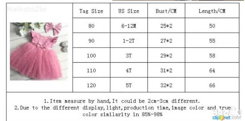 Официални рокли дете до 110см и мама М