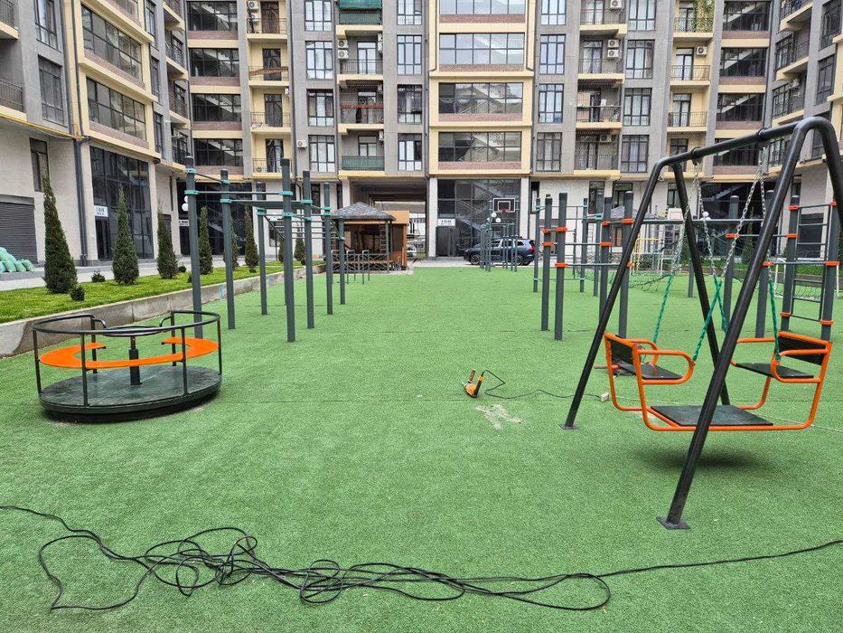 Качели 2-х местные усиленные  металлические