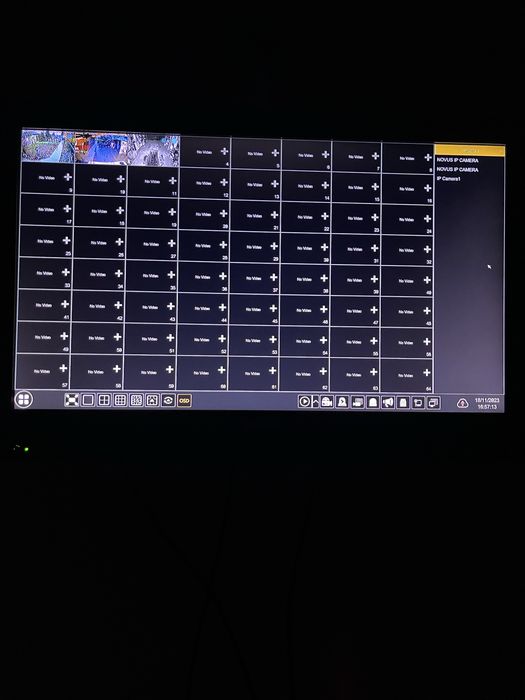 Vand sau schimb NVR novus si 10 camere noi