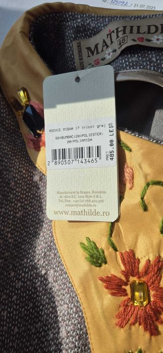 Rochie Mathilde nouă  !