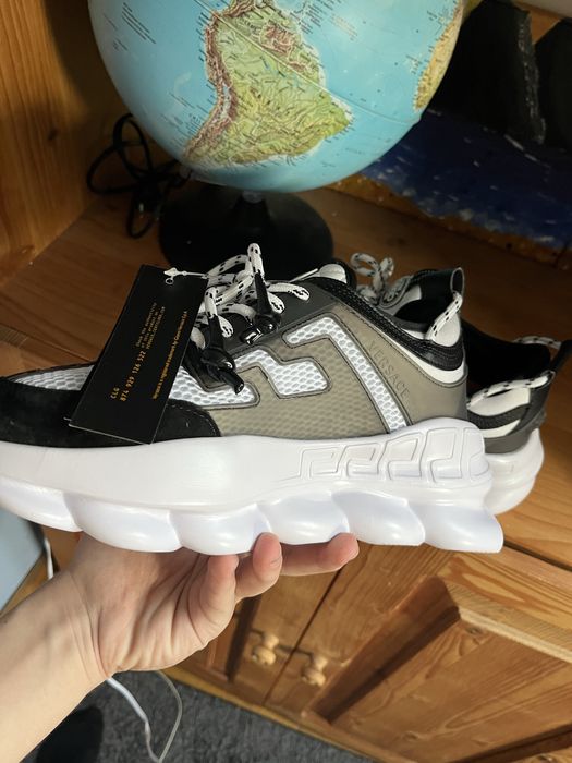 Versace Chain Reaction Negru /Alb 42