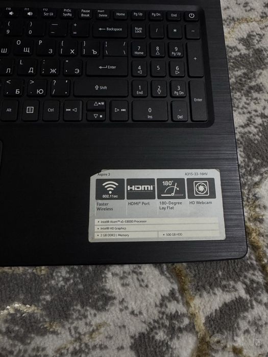 Noteboot acer ideal
