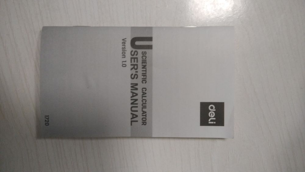 Scientific calculator