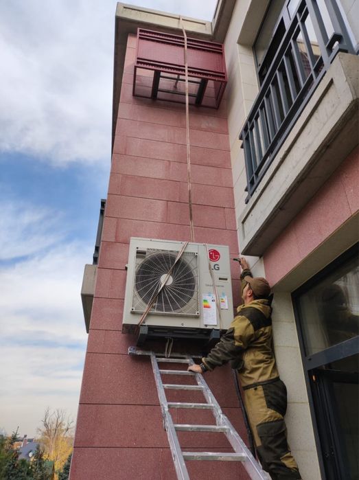 Установка кондиционер