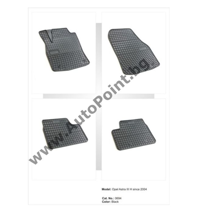 Гумени стелки El Toro Opel Astra H от 2004