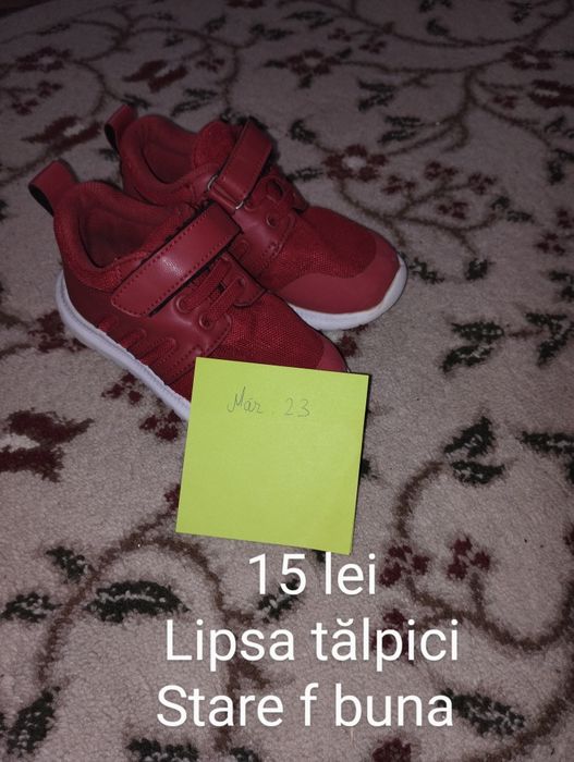 Papuci baieti diferite marimi