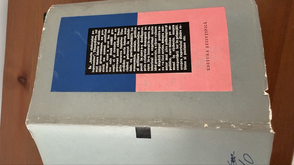 Thucydides, Razboiul peloponesiac, editie 1966