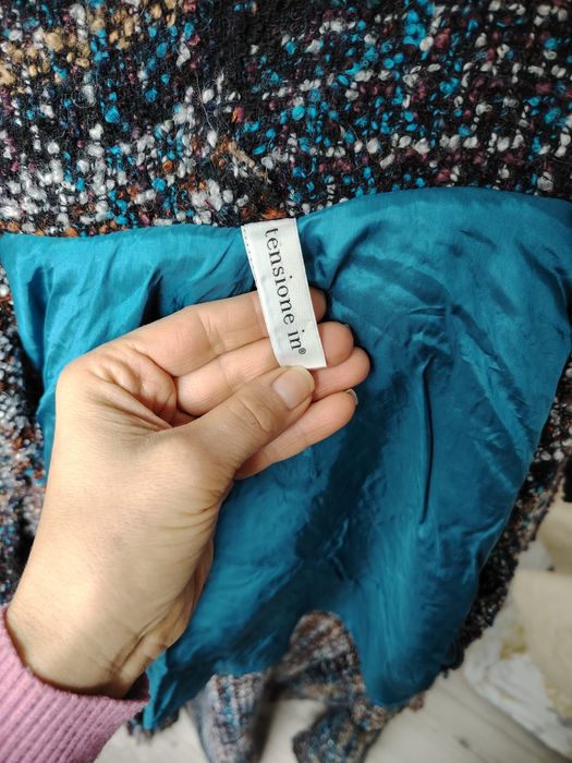 Дамско елегантно палто с вълна